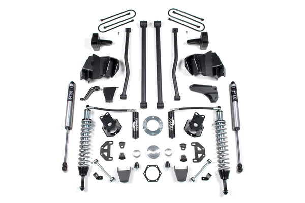 BDS 6 Inch Lift Kit Long Arm & 2.5 Coil-over Conversion, Fits Dodge RAM 2500/3500 2008 4WD Diesel 683F