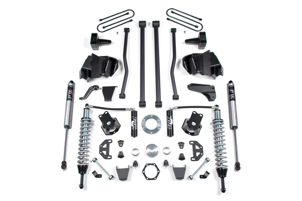 BDS 6 Inch Lift Kit Long Arm & 2.5 Coil-over Conversion, Fits Dodge RAM 2500/3500 2008 4WD Diesel 638F