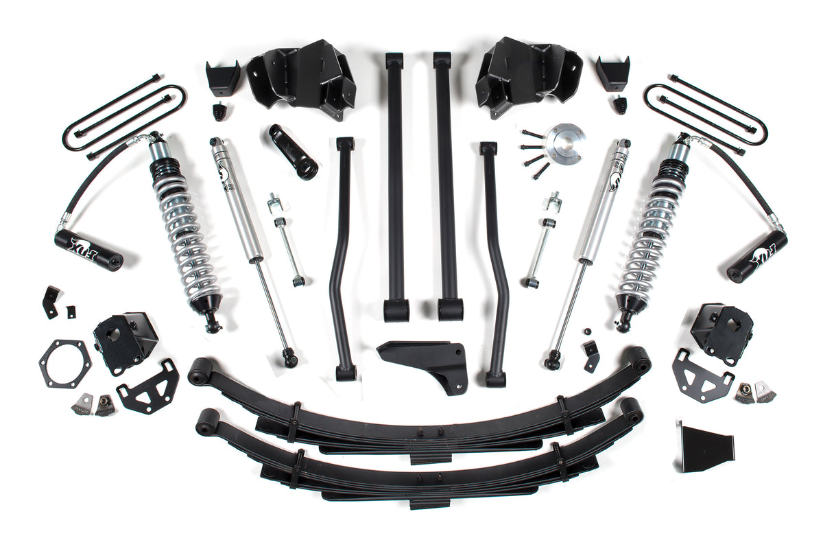 BDS 6 Inch Lift Kit Long Arm & 2.5 Coil-over Conversion, Fits Dodge RAM 2500/3500 03-07 4WD Diesel 650F