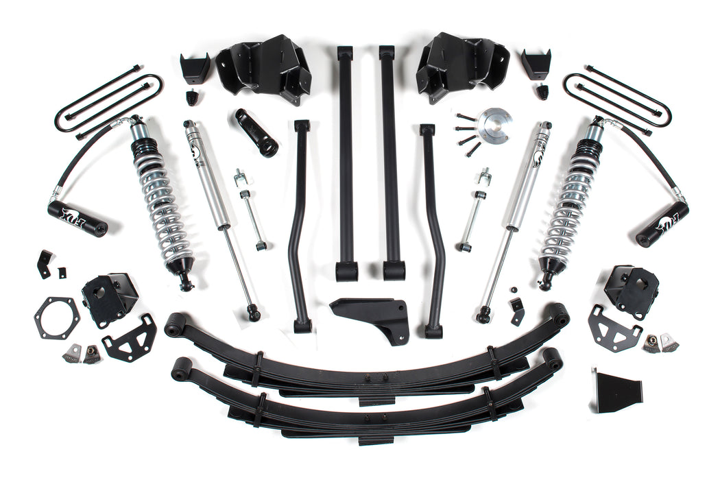 Bds 8 Inch Lift Kit Long Arm & Fox 2.5 Coil-Over Conversion Dodge Ram 2500 (09-13) 4Wd Diesel 675F