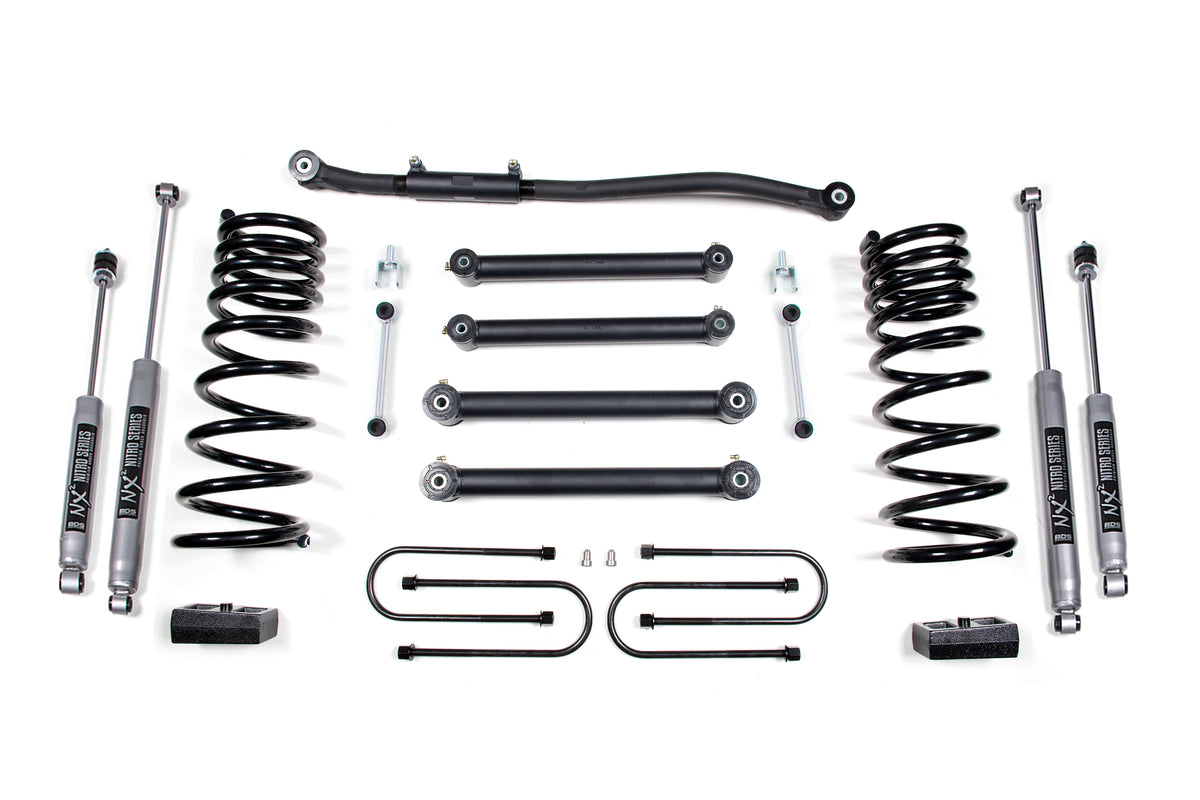 BDS 3 Inch Lift Kit, Fits Dodge RAM 2500 03-13 & 3500 03-12 4WD Diesel 690H