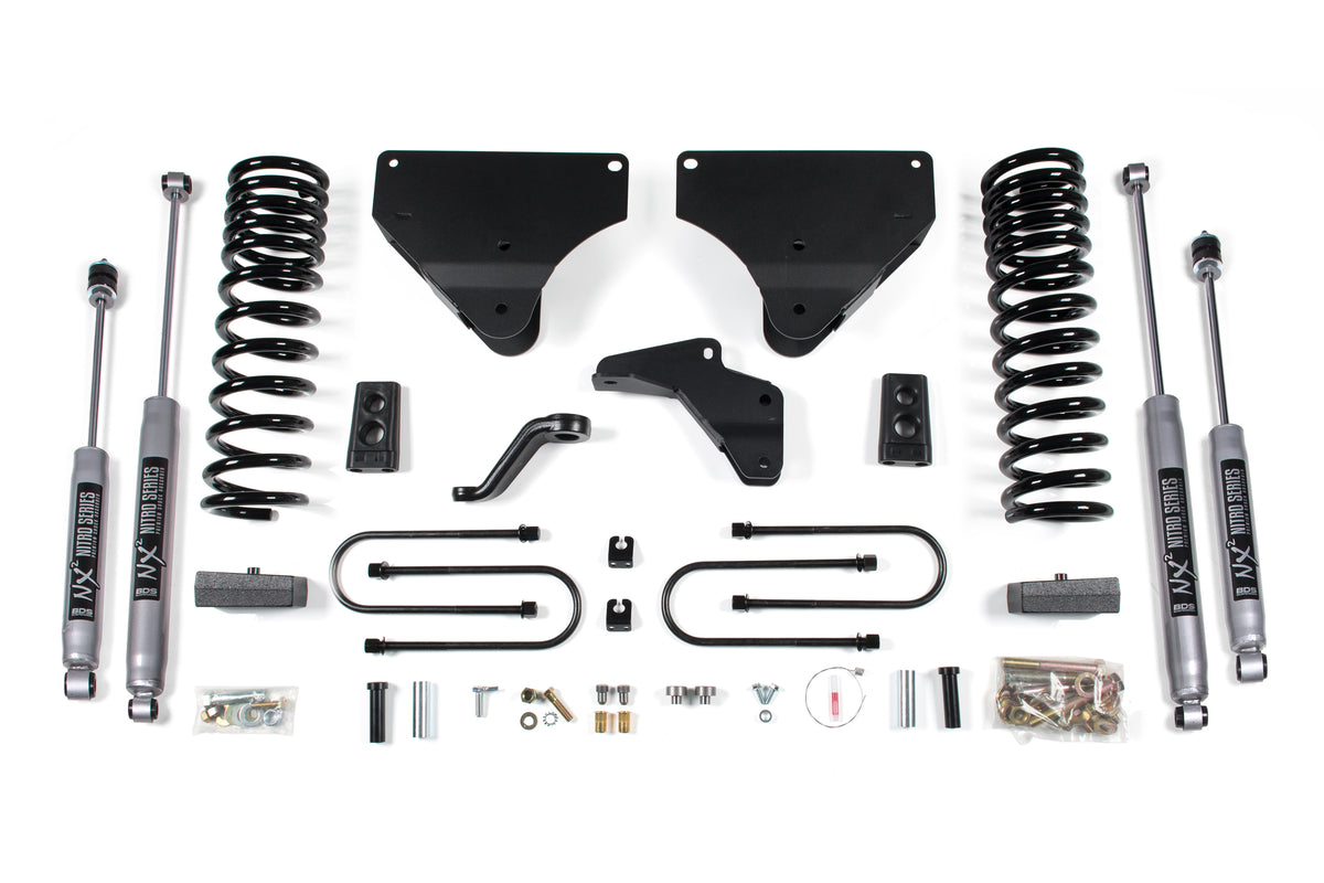 BDS 4 Inch Lift Kit Fits RAM 3500 13-18 4WD Diesel 1778FS