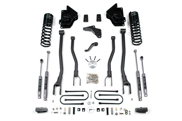 BDS 4 Inch Lift Kit W/ 4-Link Fits RAM 3500 13-18 4WD Diesel 1776H