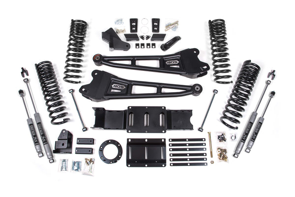 BDS 5.5 Inch Lift Kit W/ Radius Arm Fits RAM 2500 19-24 4WD Gas 1681FS