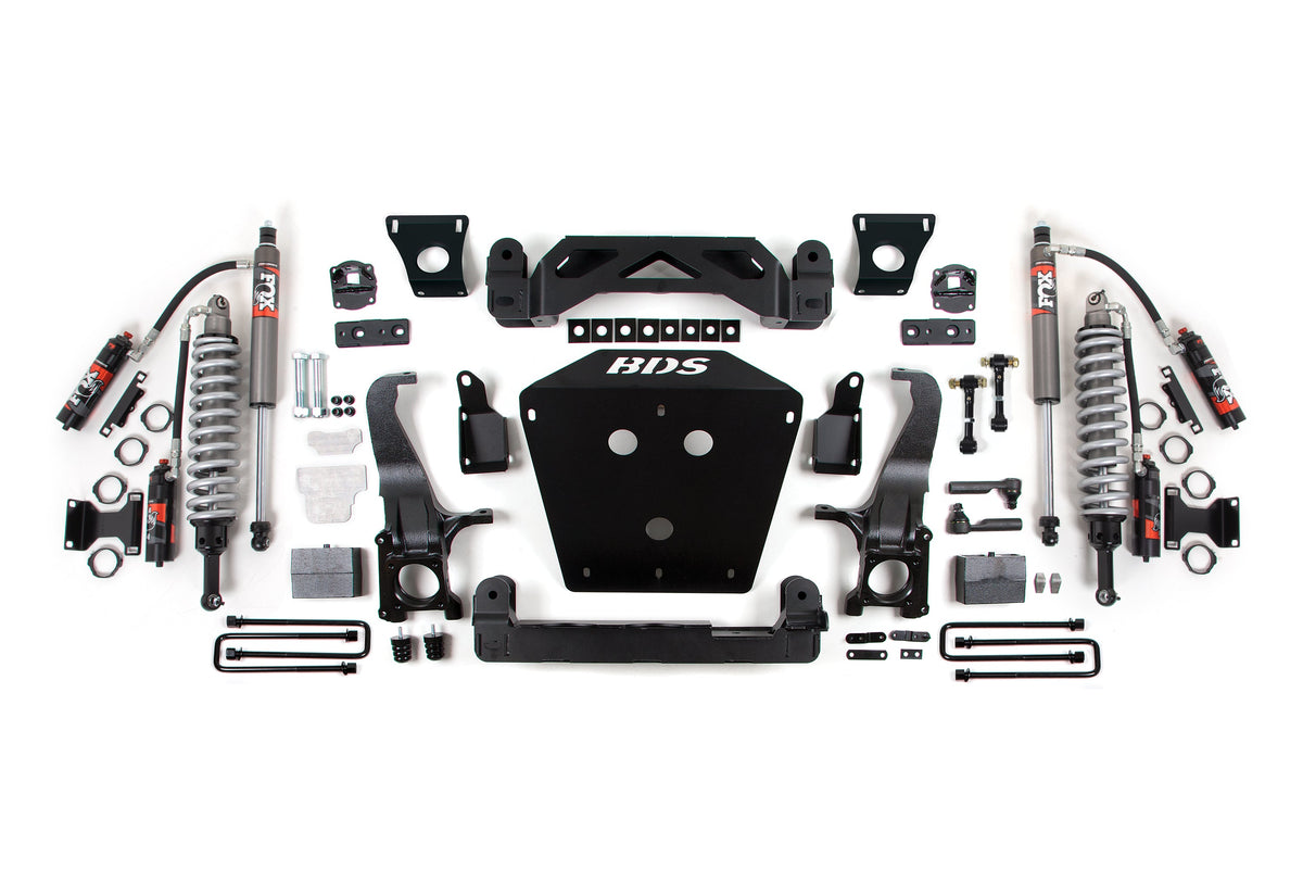 BDS 2016-2021 Fits Toyota Tundra 5" Suspension System, 3in Rear Block - FOX 2.5 Pes C/o, FOX 2.5 Pes Shocks 819FPE