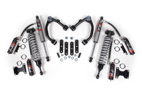 BDS 2007-2021 Toyota Tundra 3" Suspension System, 1" Rear Shackle, Fox 2.5 Pes C/o, Fox 2.5 Pes Shocks 824FPE