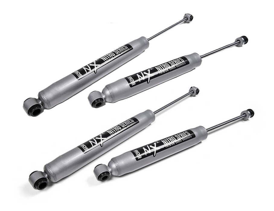 BDS NX2 Nitro  Front and Rear Shocks 6 Inch Lift Chevy/GMC 1500 Truck (88-98) and SUV (92-98) 4WD