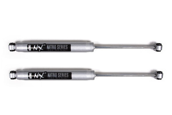 BDS Pair NX2 Nitro Shocks Absorbers Front 3-5 Inch Lift Chevy Silverado And GMC Sierra 2500HD/3500HD 11-25 4WD 110