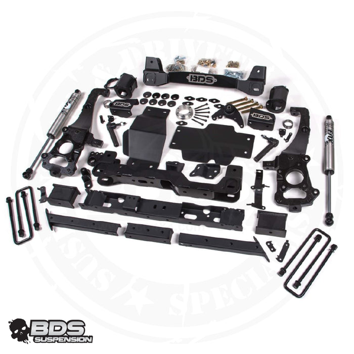BDS Suspension 6" 2019-2020 Ford Ranger 4WD Lift Kit with Fox Shocks - 1547F