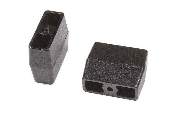 BDS Rear Lift Blocks 5/8 In Pin Cast Iron 5 Inch Lift Universal Fitment 069507