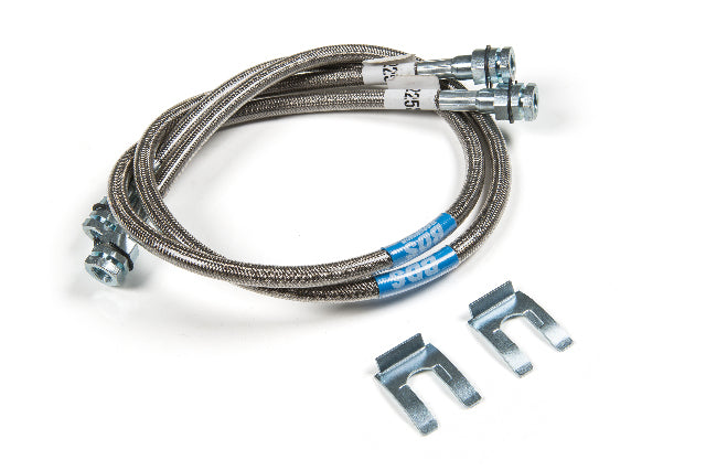 BDS Rear Brake Line Stainless Steel, Fits 4-8 Inch Lift Ford F250/F350 Super Duty 11-15 4WD 103809