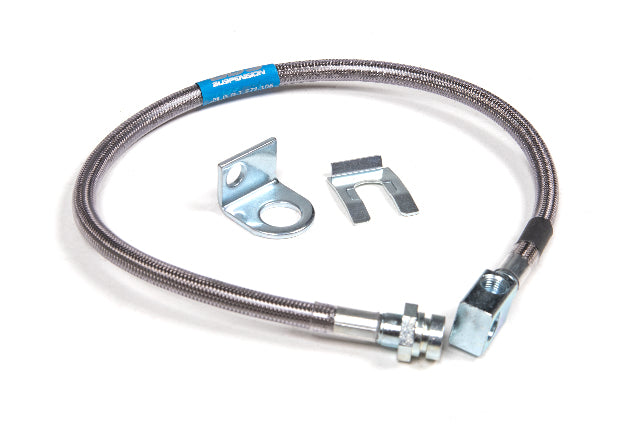 BDS Rear Brake Line Stainless Steel, Fits 4-6.5 Inch Lift Jeep Wrangler YJ 87-95 104007