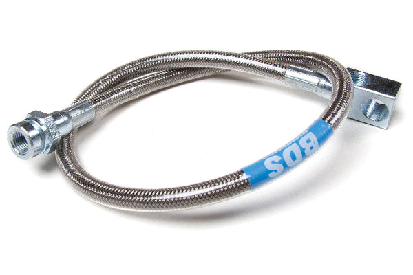 BDS Rear Brake Line Stainless Steel, Fits 3-6.5 Inch Lift Jeep Cherokee XJ 84-01 104008