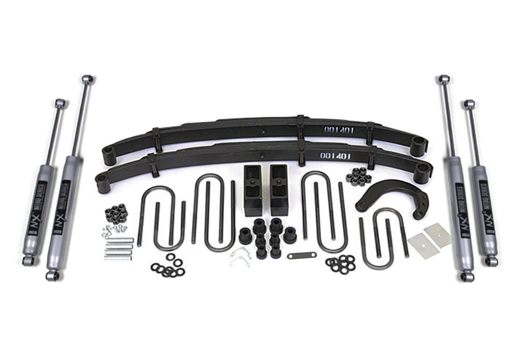 BDS BDS110FS 4 Inch Lift Kit - Chevy/GMC 3/4 Ton Truck/Suburban (73-76) 4WD