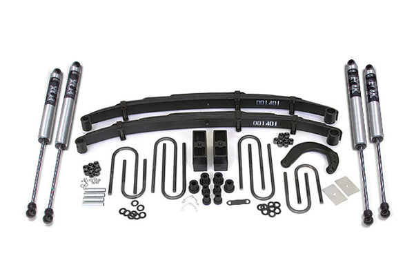 BDS 4 Inch Lift Kit, Fits Chevy/ GMC 1/2 Ton Truck/suv 77-87 4WD 123FS