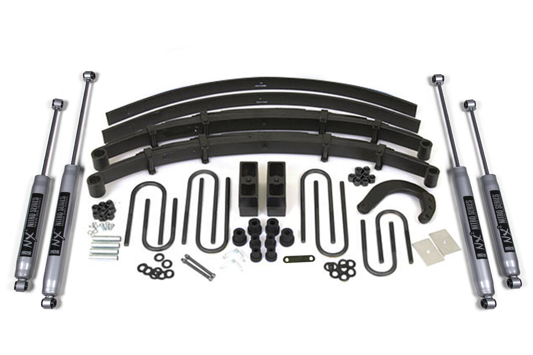 BDS BDS144H 6 Inch Lift Kit - Chevy/GMC 3/4 Ton Suburban (88-91) 4WD
