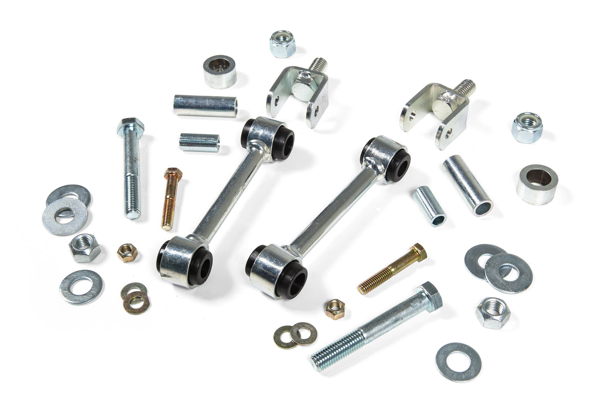 BDS Front Sway Bar Link Kit, Fits 2-4 Inch Lift Fits Dodge RAM 2500 03-13 And 3500 03-12 4WD 122323