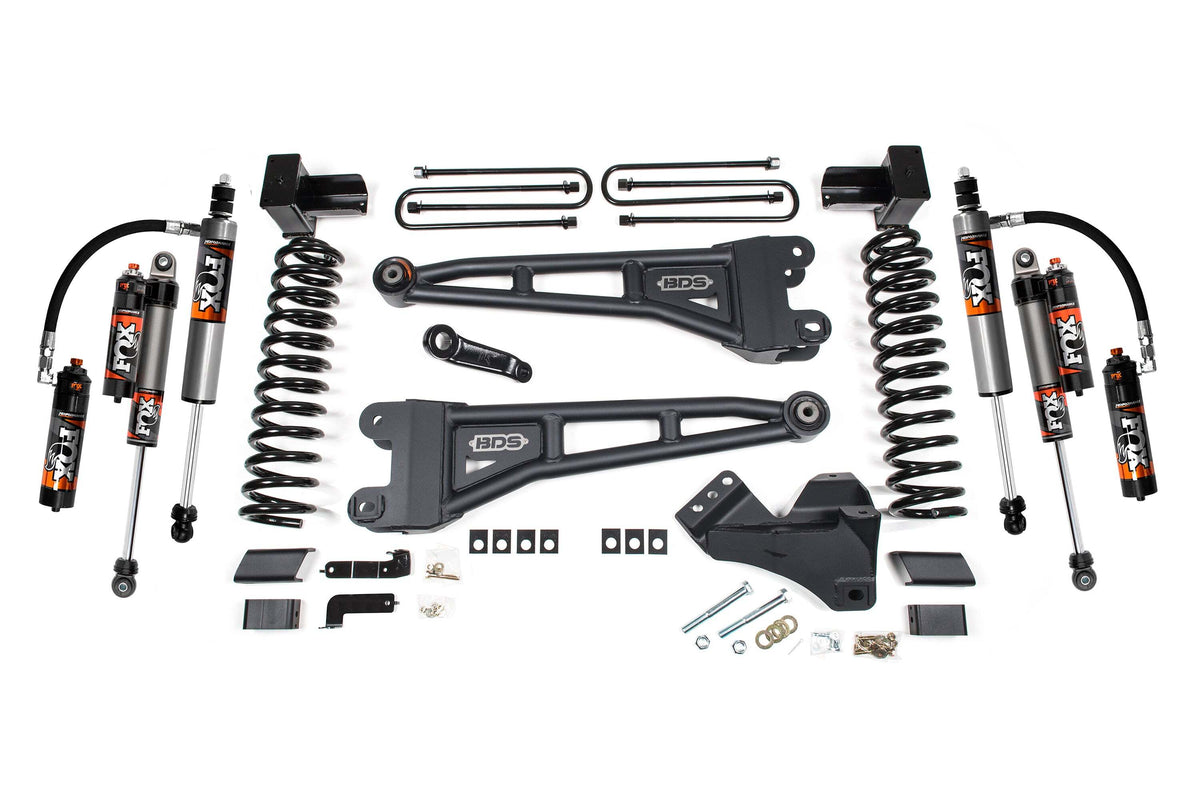 BDS 4 Inch Lift Kit W/ Radius Arms Fits Ford F450 Super Duty 20-22 4WD 1224FPE