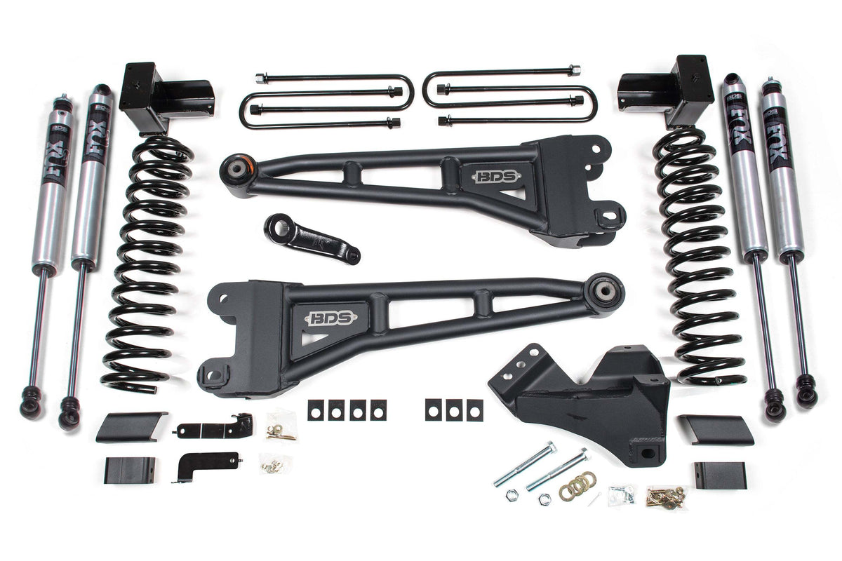 BDS 4 Inch Lift Kit W/ Radius Arms Fits Ford F450 Super Duty 23-25 4WD 1226FS
