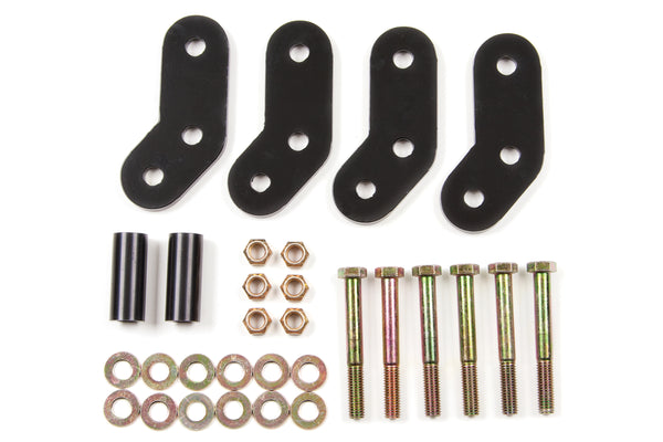 BDS Front Shackle Kit 1/2 Inch Lift, Fits 1982 Jeep CJ5 124101
