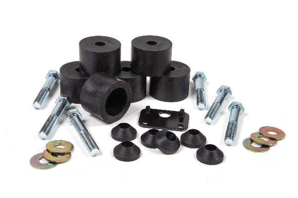 BDS Transfer Case Drop Kit 1-5/8 Inch, Fits 1997-2002 Jeep Wrangler 124304