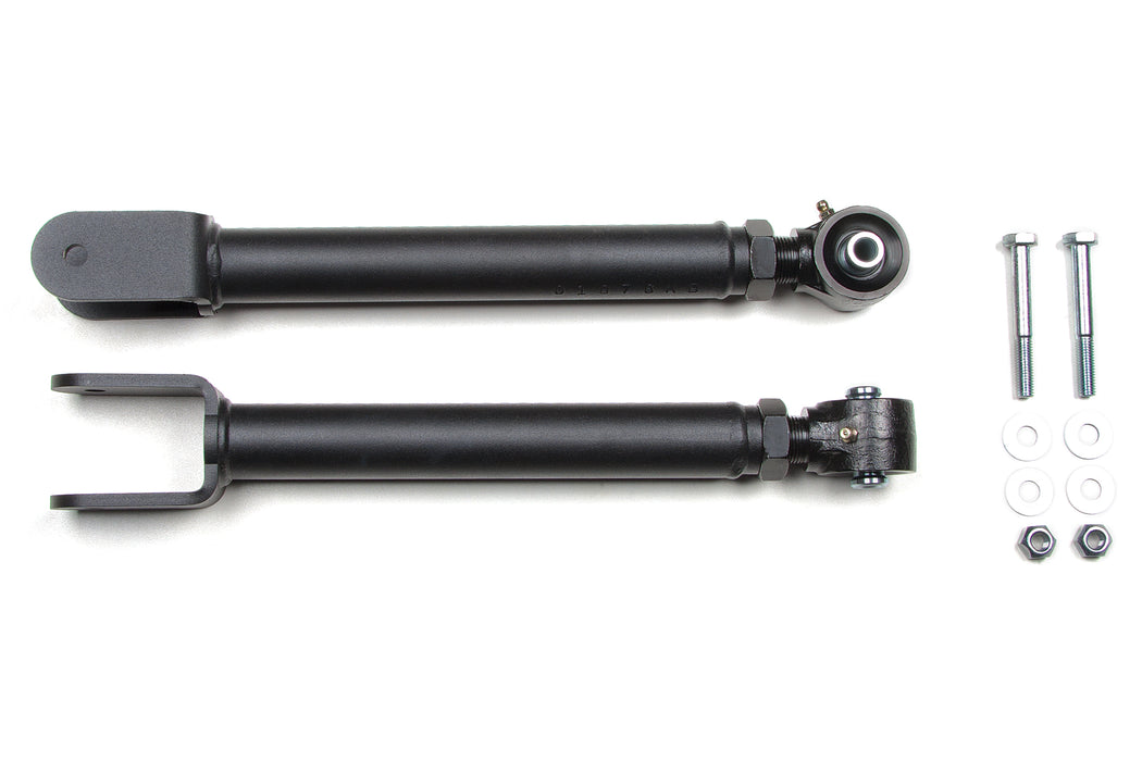 BDS BDS124341 Adjustable Control Arms Flex End Front Upper compatible with Jeep Wrangler TJ (97-06)- Cherokee XJ (84-01)- Grand Cherokee ZJ (93-98)