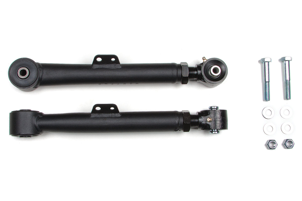 BDS Adjustable Control Arms Flex End / Rubber Bushing Rear Upper, Fits 1997-2006 Jeep Wrangler 124349
