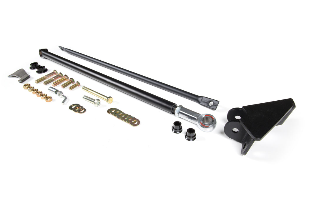 BDS BDS124601 compatible with Jeep TJ front shocks Adjustable Track Bar