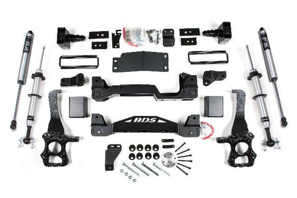 BDS 6 Inch Lift Kit 2.0 Ifp Strut, Fits Ford F150 15-20 4WD 1305FSR