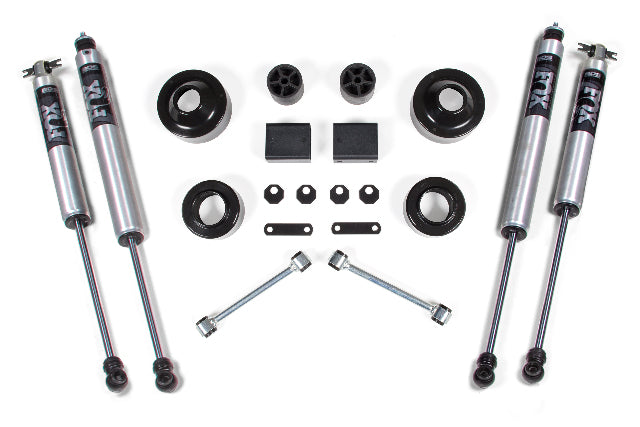 BDS 2 Inch Lift Kit Coil Spacer, Fits 2007-2011 Jeep Wrangler 1401FS