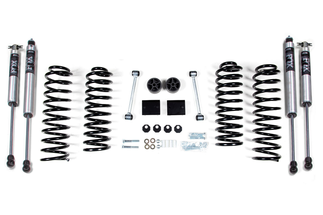 BDS BDS1402FS 2 Inch Lift Kit Coil Spring compatible with Jeep Wrangler JK (07-11) 4-Door