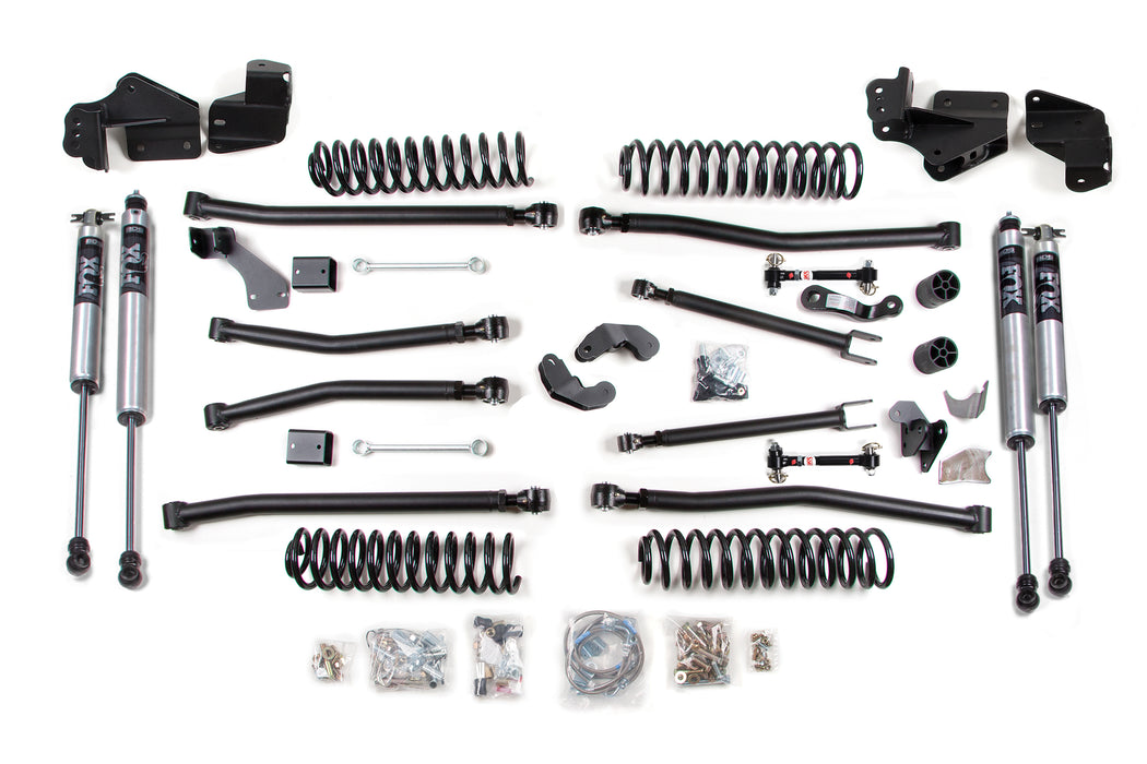 BDS BDS1420FS 4 Inch Lift Kit Long Arm compatible with Jeep Wrangler JK (07-18) 2-Door