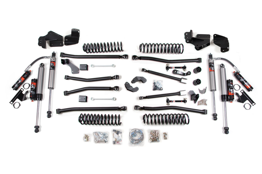 BDS BDS1419FPE 4 Inch Lift Kit Long Arm compatible with Jeep Wrangler JK (07-18) 2-Door