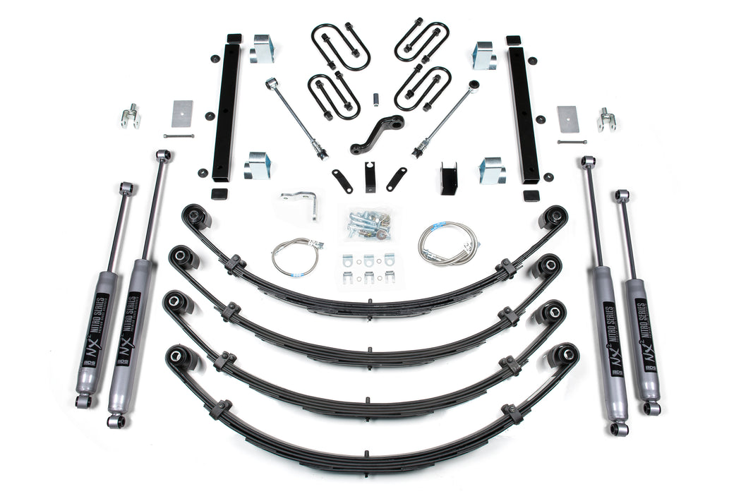 BDS BDS1431H 5 Inch Lift Kit compatible with Jeep Wrangler YJ (87-95)