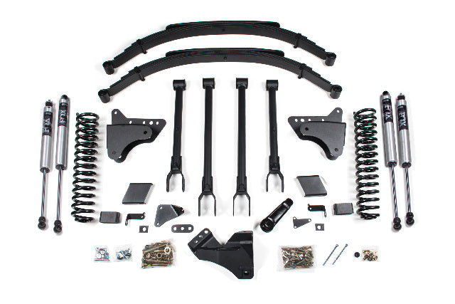 BDS 8 Inch Lift Kit 4-Link Conversion, Fits Ford F250/F350 Super Duty 11-16 4WD Gas 1501FS