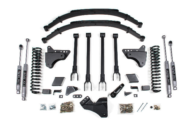 BDS 8 Inch Lift Kit 4-Link Conversion, Fits Ford F250/F350 Super Duty 11-16 4WD Gas 1501H