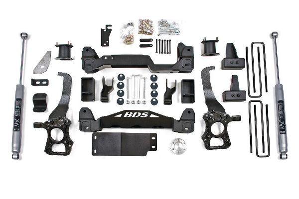 BDS 4 Inch Lift Kit, Fits Ford F150 2014 4WD 1502FS