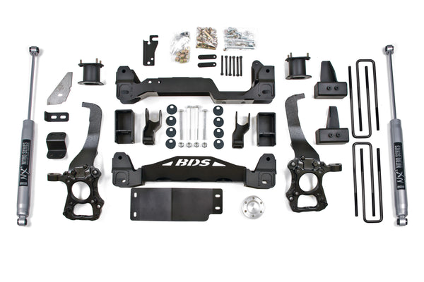 BDS 4 Inch Lift Kit, Fits Ford F150 2014 4WD 1502H
