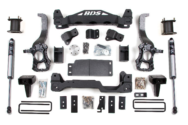 BDS 6 Inch Lift Kit, Fits Ford F150 2014 4WD 1503FS