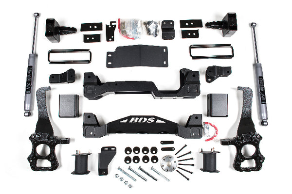 BDS 6 Inch Lift Kit, Fits Ford F150 2014 4WD 1503H