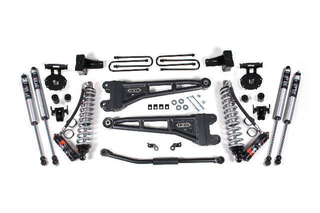 BDS 2.5 Inch Lift Kit W/ Radius Arm 2.5 Performance Elite Coil-over Conversion, Fits Ford F250/F350 Super Duty 11-16 4WD Diesel 1926FPE