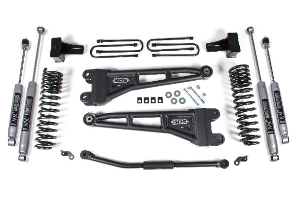 BDS 2.5 Inch Lift Kit W/ Radius Arm, Fits Ford F250/F350 Super Duty 11-16 4WD Diesel 1509H