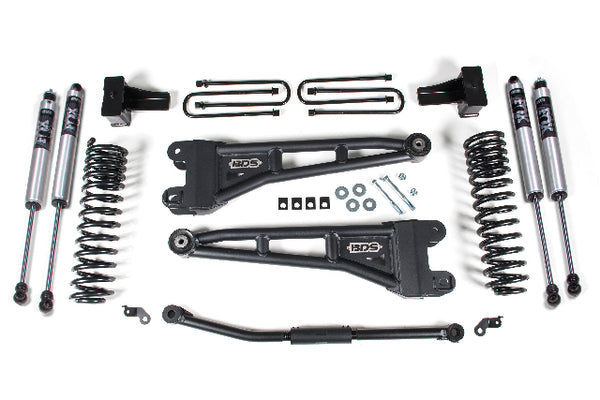 BDS 2.5 Inch Lift Kit W/ Radius Arm, Fits Ford F250/F350 Super Duty 11-16 4WD Diesel 1926FS