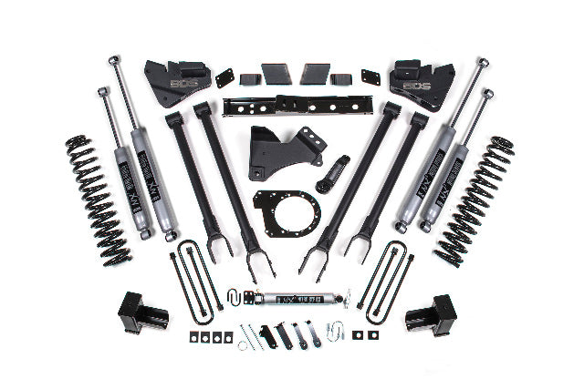 BDS 6 Inch Lift Kit 4-Link Conversion Fits Ford F250/F350 Super Duty (17-19) 4WD Diesel