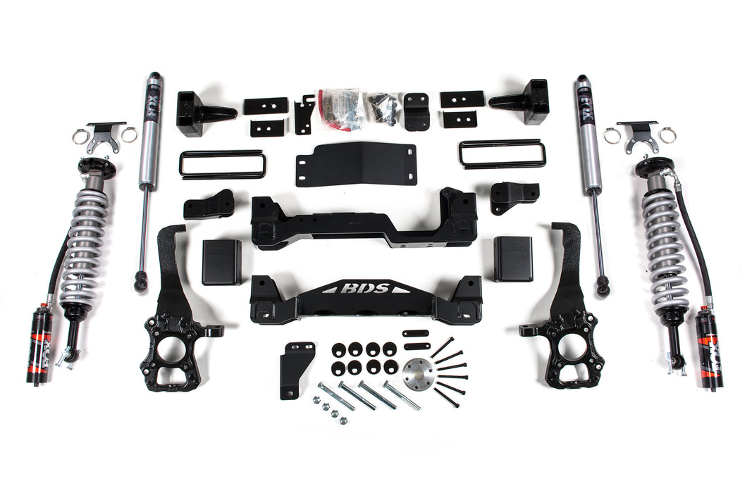 BDS BDS1532FPE 6 Inch Lift Kit FOX 2.5 Performance Elite Coil-Over Ford F150 (15-20) 4WD