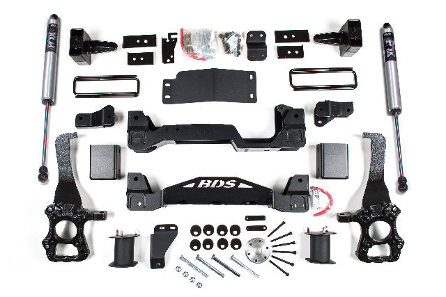 BDS 6 Inch Lift Kit Fits Ford F150 (15-20) 4WD