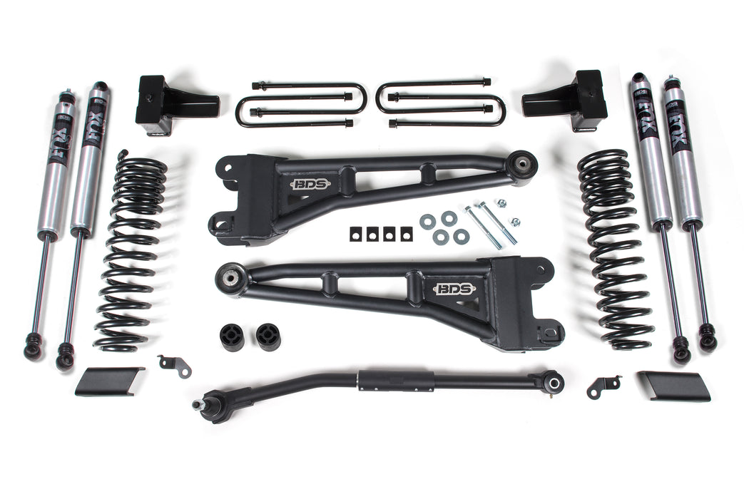 BDS BDS1543FS 2.5 Inch Lift Kit w/ Radius Arm - Ford F250/F350 Super Duty (17-19) 4WD - Diesel