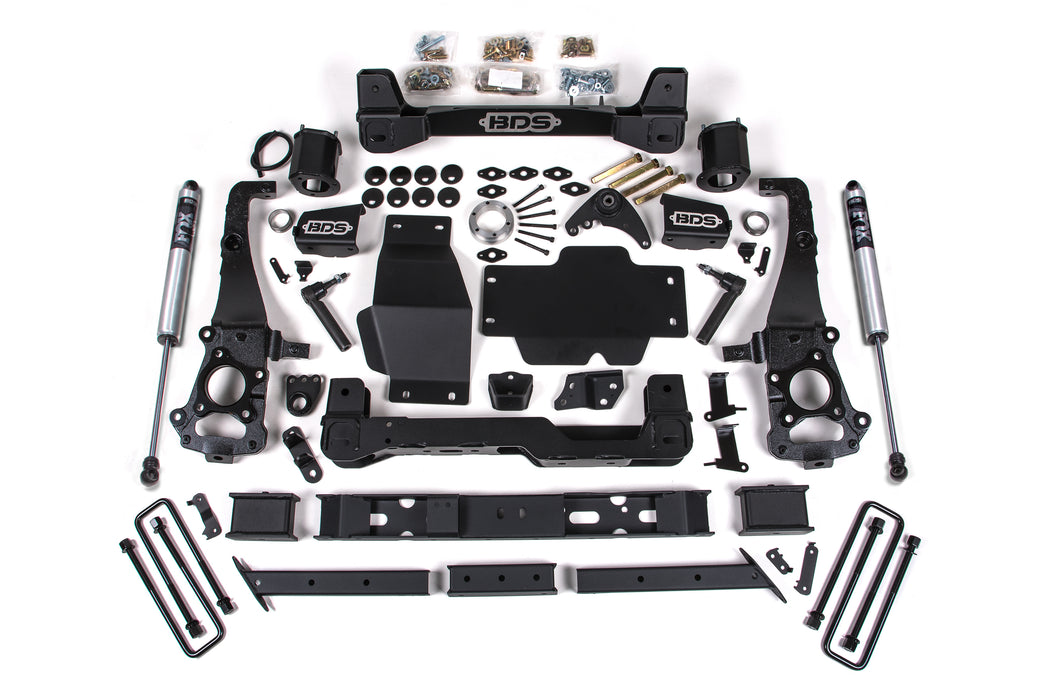 BDS BDS1907FS 6 Inch Lift Kit - Ford Ranger (19-23) 4WD