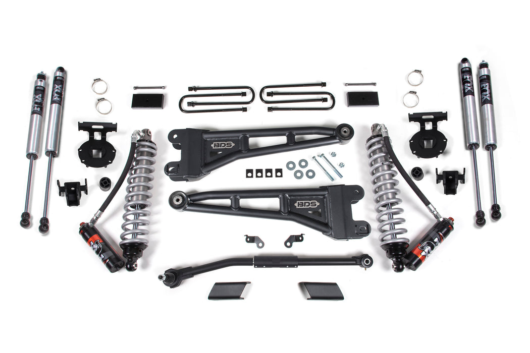 BDS BDS1549FPE 3 Inch Lift Kit w/ Radius Arm -FOX 2.5 Performance Elite Coil-Over Conversion - Ford F250/F350 Super Duty (20-22) 4WD - Diesel