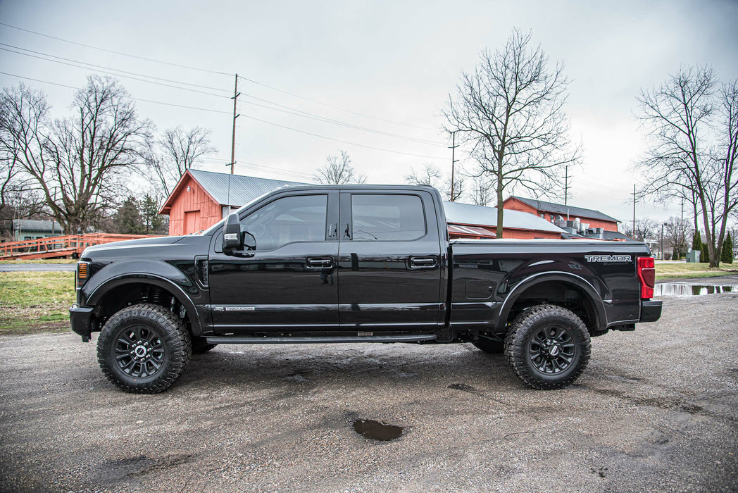 BDS BDS1569FPE 5 Inch Lift Kit w/ 4-Link -FOX 2.5 Performance Elite Coil-Over Conversion - Ford F250/F350 Super Duty (20-22) 4WD - Diesel